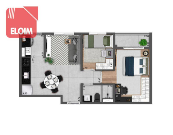 Imagem Apartamento com 1 Quarto à Venda, 38 m² em Freguesia Do ó - São Paulo Imagem Apartamento com 1 Quarto à Venda, 38 m² em Freguesia Do ó - São Paulo