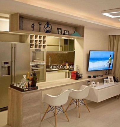 Apartamento com 3 Quartos à Venda, 80 m² em Santa Maria - Santo André