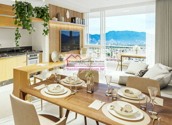 Apartamento com 2 Quartos à Venda, 60 m² em Jardim Britânia - Caraguatatuba