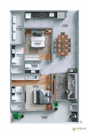 Imagem Apartamento com 2 Quartos à Venda, 80 m² em Centro - Itajaí Imagem Apartamento com 2 Quartos à Venda, 80 m² em Centro - Itajaí