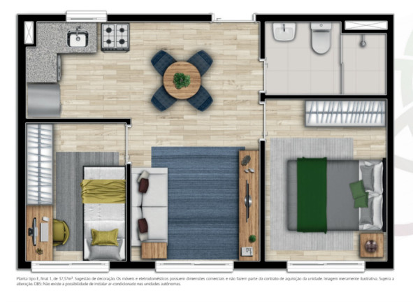 Imagem Imóvel com 2 Quartos à Venda, 36 m² em Vila Buarque - São Paulo