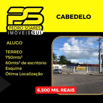 Imóvel Comercial para Alugar, 750 m² em Ponta De Campina - Cabedelo