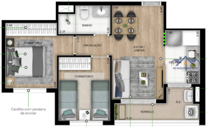 Imagem Apartamento com 2 Quartos à Venda, 47 m² em Vila Anastácio - São Paulo Imagem Apartamento com 2 Quartos à Venda, 47 m² em Vila Anastácio - São Paulo