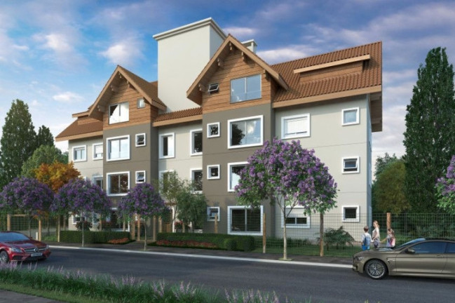 Apartamento com 1 Quarto à Venda, 50 m² em Carniel - Gramado