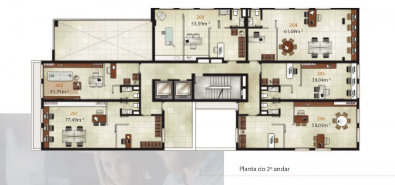 Imagem Sala Comercial à Venda, 95 m² em Auxiliadora - Porto Alegre