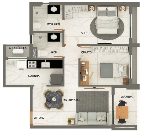 Imagem Apartamento com 2 Quartos à Venda, 97 m² em Aeroclube - João Pessoa Imagem Apartamento com 2 Quartos à Venda, 97 m² em Aeroclube - João Pessoa