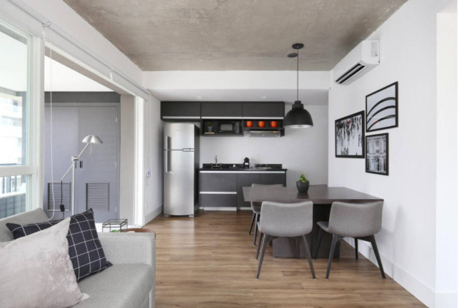Imagem Apartamento com 1 Quarto para Alugar, 63 m² em Cidade Monções - São Paulo
