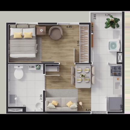 Imagem Imóvel com 2 Quartos à Venda, 33 m² em Guaianases - São Paulo