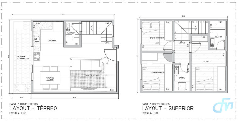 Imagem Casa de Condomínio com 2 Quartos à Venda, 74 m² em Vila Suissa - Mogi Das Cruzes