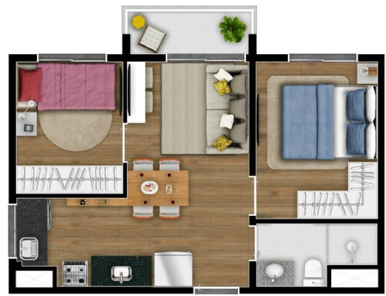 Imagem Apartamento com 2 Quartos à Venda, 34 m² em Butantã - São Paulo Imagem Apartamento com 2 Quartos à Venda, 34 m² em Butantã - São Paulo