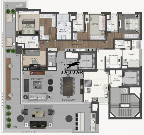 Imagem Imóvel com 4 Quartos à Venda, 248 m² em Vila Nova Conceição - São Paulo