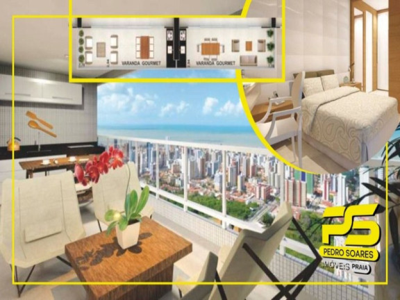 Imagem Apartamento com 3 Quartos à Venda, 115 m² em Miramar - João Pessoa Imagem Apartamento com 3 Quartos à Venda, 115 m² em Miramar - João Pessoa