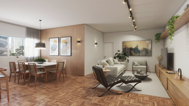 Imóvel com 3 Quartos à Venda, 122 m² em Santa Cecília - São Paulo