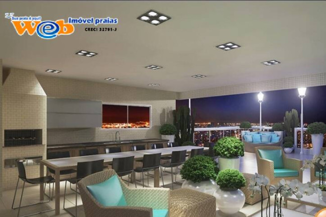 Imagem Apartamento com 1 Quarto à Venda, 48 m² em Vila Tupi - Praia Grande