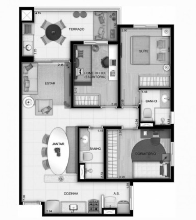 Imagem Apartamento com 3 Quartos à Venda, 75 m² em Centro - São Bernardo Do Campo Imagem Apartamento com 3 Quartos à Venda, 75 m² em Centro - São Bernardo Do Campo