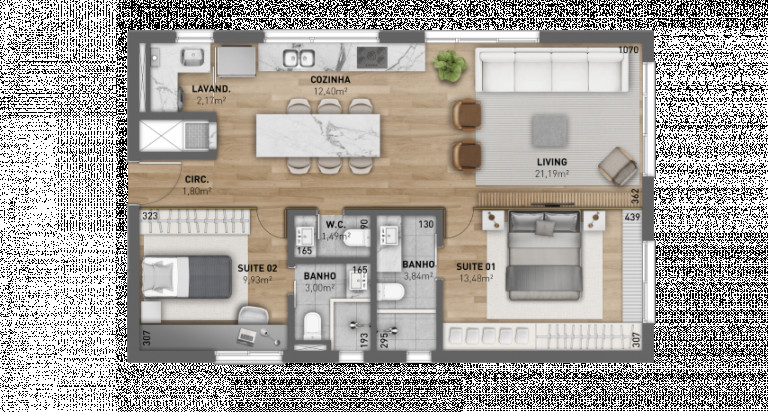 Imagem Apartamento com 2 Quartos à Venda, 81 m² em Auxiliadora - Porto Alegre