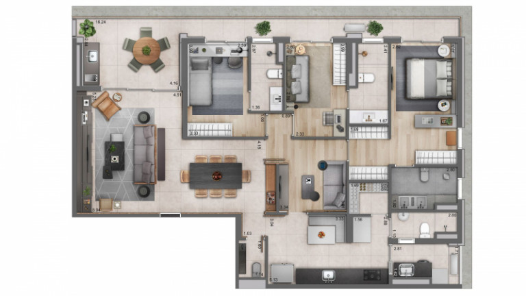 Imagem Apartamento com 3 Quartos à Venda, 175 m² em Moema - São Paulo
