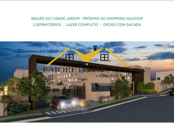 Apartamento com 2 Quartos à Venda, 40 m² em Residencial Cidade Jardim - São José Do Rio Preto