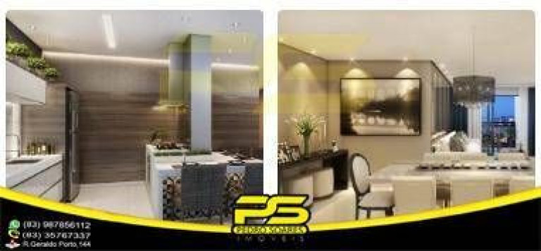 Imagem Apartamento com 3 Quartos à Venda, 135 m² em Tambaú - João Pessoa Imagem Apartamento com 3 Quartos à Venda, 135 m² em Tambaú - João Pessoa