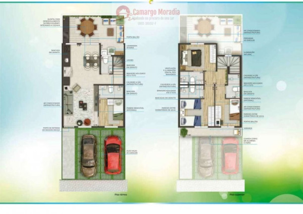 Imagem Casa de Condomínio com 3 Quartos à Venda, 95 m² em Jardim Modelo - Suzano