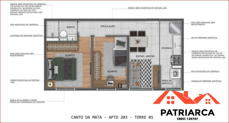 Imagem Apartamento com 2 Quartos à Venda, 37 m² em Parque Cidade Campinas - Campinas