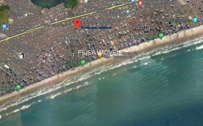Imagem Apartamento com 1 Quarto à Venda, 46 m² em Tupi - Praia Grande