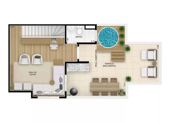 Imagem Apartamento com 3 Quartos à Venda, 57 m² em Parque São Vicente - Mauá Imagem Apartamento com 3 Quartos à Venda, 57 m² em Parque São Vicente - Mauá