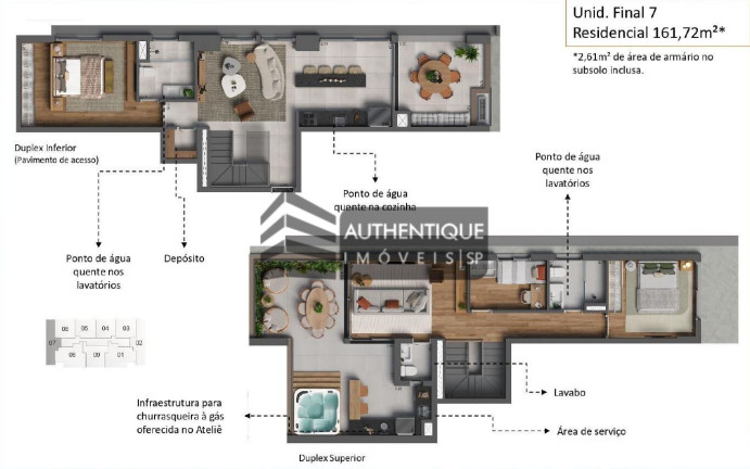 Imagem Cobertura com 3 Quartos à Venda, 198 m² em Vila Pompéia - São Paulo