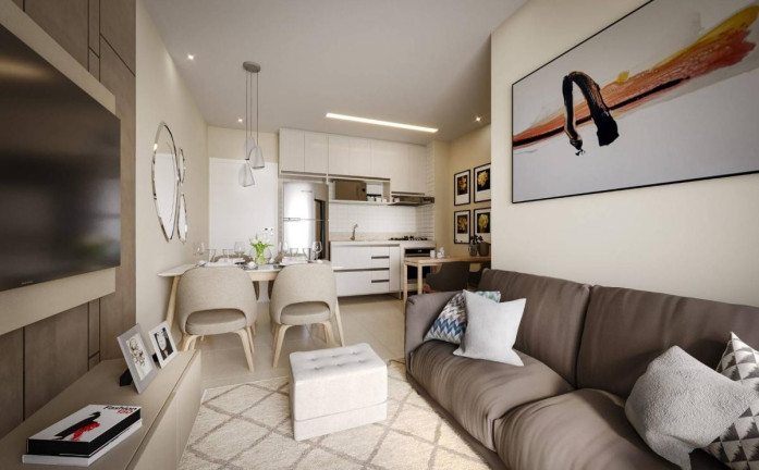 Imagem Apartamento com 2 Quartos à Venda, 47 m² Imagem Apartamento com 2 Quartos à Venda, 47 m²