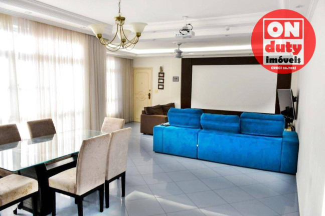 Imagem Apartamento com 3 Quartos à Venda, 163 m² em José Menino - Santos Imagem Apartamento com 3 Quartos à Venda, 163 m² em José Menino - Santos