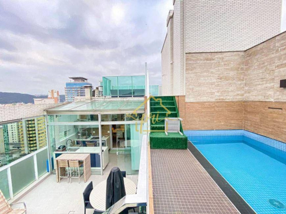Imagem Cobertura com 3 Quartos à Venda, 244 m² em Gonzaga - Santos Imagem Cobertura com 3 Quartos à Venda, 244 m² em Gonzaga - Santos