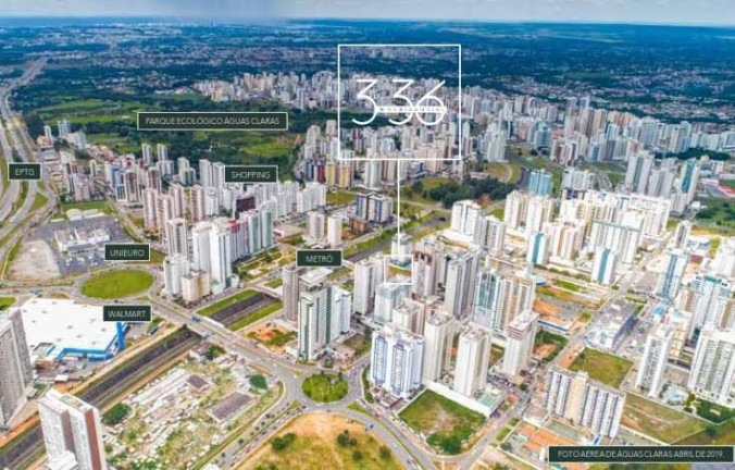 Imagem Imóvel com 3 Quartos à Venda, 120 m² em águas Claras - Brasília