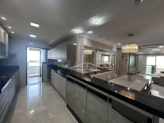 Imagem Apartamento com 3 Quartos para Alugar, 129 m² em Canto Do Forte - Praia Grande