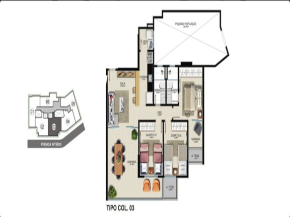 Imagem Apartamento com 3 Quartos à Venda, 95 m² em Praia Do Morro - Guarapari Imagem Apartamento com 3 Quartos à Venda, 95 m² em Praia Do Morro - Guarapari