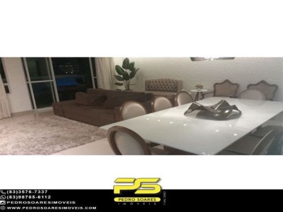 Apartamento com 3 Quartos à Venda, 157 m² em Brisamar - João Pessoa