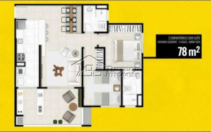 Imagem Apartamento com 2 Quartos à Venda, 78 m² em Jardim Aquarius - São José Dos Campos Imagem Apartamento com 2 Quartos à Venda, 78 m² em Jardim Aquarius - São José Dos Campos