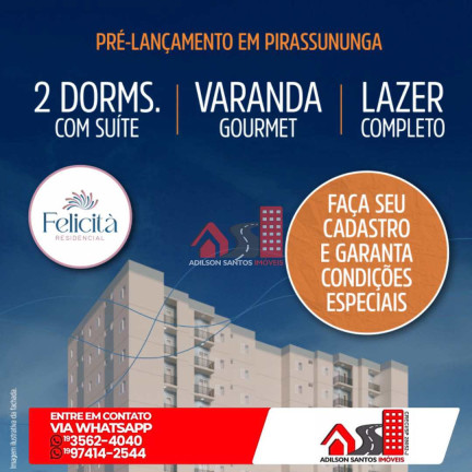 Apartamento com 2 Quartos à Venda,  em Vila Guimarães - Pirassununga