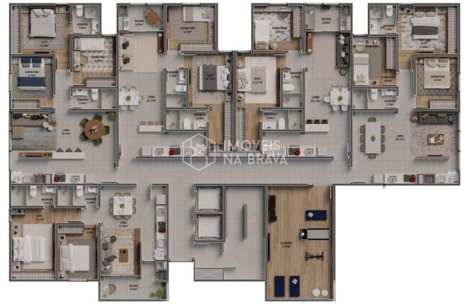 Imagem Apartamento com 3 Quartos à Venda, 72 m² em Vila Operária - Itajaí Imagem Apartamento com 3 Quartos à Venda, 72 m² em Vila Operária - Itajaí