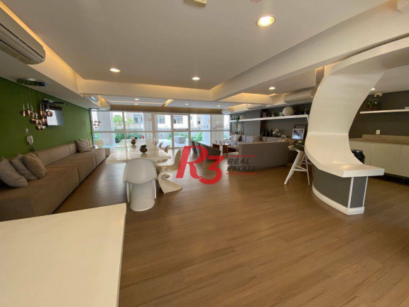 Imagem Apartamento com 1 Quarto à Venda, 105 m² em Gonzaga - Santos