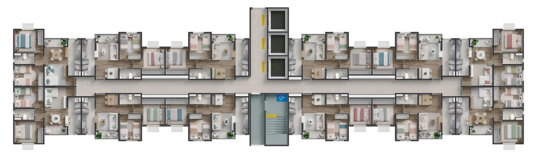 Imagem Apartamento com 2 Quartos à Venda, 61 m² em Parque Amazônia - Goiânia