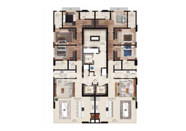 Imagem Apartamento à Venda, 125 m² em Perequê - Porto Belo