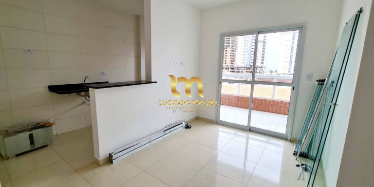 Imagem Apartamento com 1 Quarto à Venda, 44 m² em Maracanã - Praia Grande