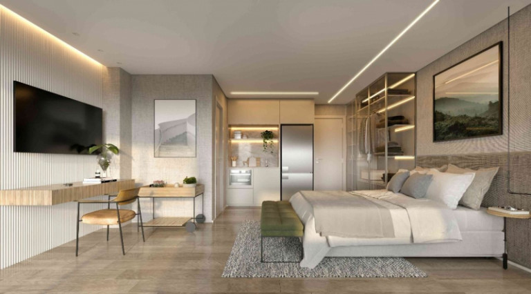 Studio à Venda, 23 m² em Brooklin Paulista - São Paulo