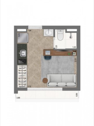 Imagem Imóvel com 1 Quarto à Venda, 18 m² em Bela Vista - São Paulo Imagem Imóvel com 1 Quarto à Venda, 18 m² em Bela Vista - São Paulo