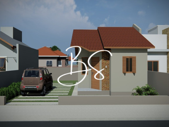 Casa com 2 Quartos à Venda, 45 m² em Loteamento Colinas - Taquara