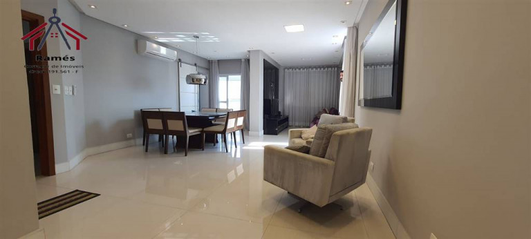 Apartamento com 4 Quartos à Venda, 120 m² em Campo Da Aviacao - Praia Grande