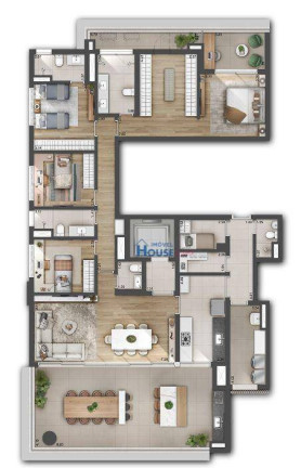 Imagem Apartamento com 4 Quartos à Venda, 224 m² em Perdizes - São Paulo Imagem Apartamento com 4 Quartos à Venda, 224 m² em Perdizes - São Paulo