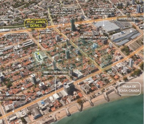 Imagem Apartamento com 1 Quarto à Venda, 23 m² em Bairro Novo - Olinda Imagem Apartamento com 1 Quarto à Venda, 23 m² em Bairro Novo - Olinda