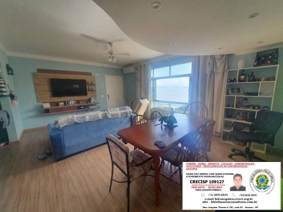 Imagem Apartamento com 3 Quartos à Venda, 131 m² em Ponta Da Praia - Santos