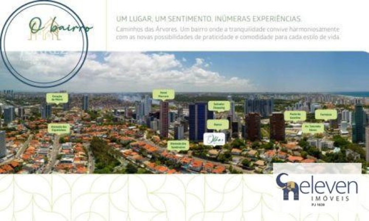 Imagem Apartamento com 3 Quartos à Venda, 130 m² em Caminho Das Arvores - Salvador Imagem Apartamento com 3 Quartos à Venda, 130 m² em Caminho Das Arvores - Salvador
